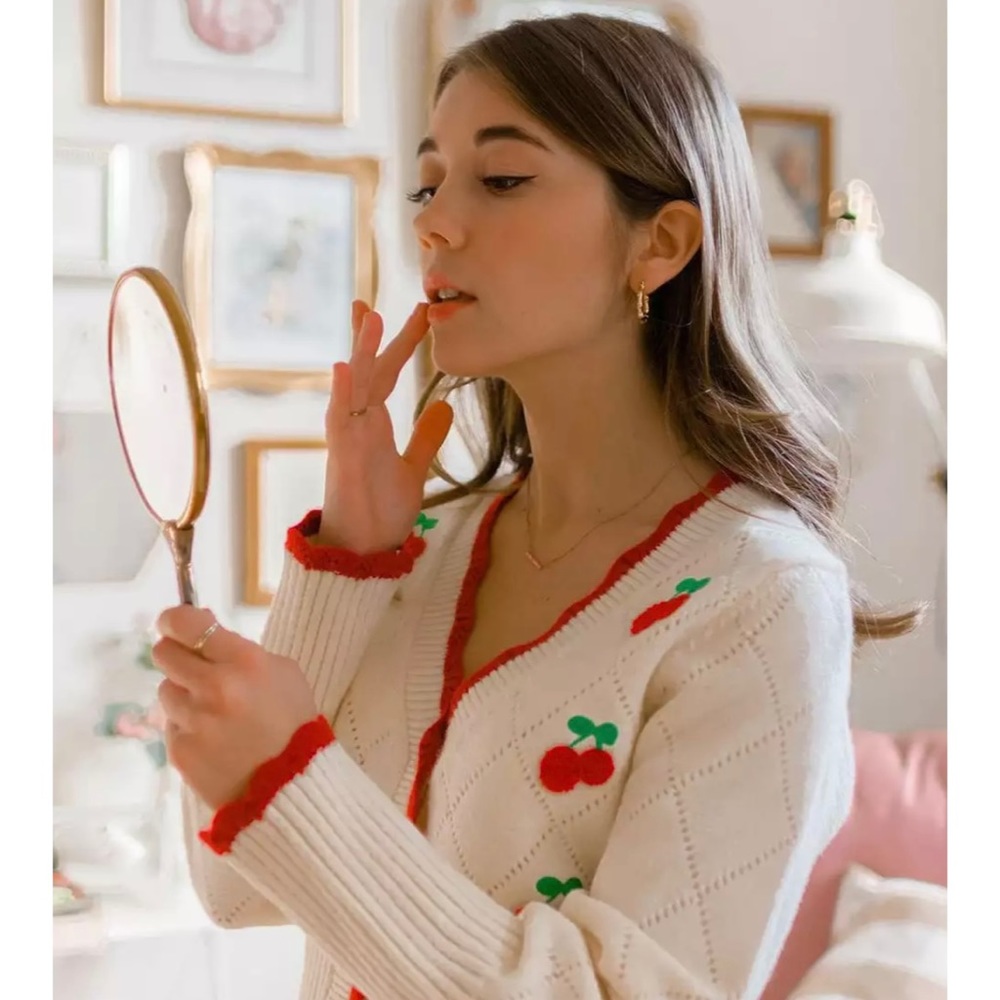 Cherry sweater